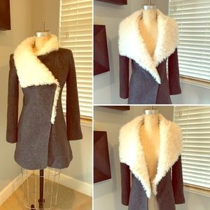 Theory Wool & Cashmere Coat, P, XS